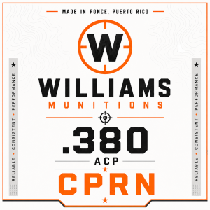 WILLIAMS MUNITIONS .380 ACP