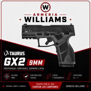 TAURUS GX2 BLACK 9MM