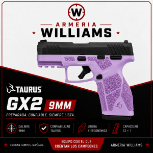 TAURUS GX2 LIGHT PURPLE 9MM