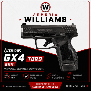 Taurus GX4 TORO 9mm Optic Ready