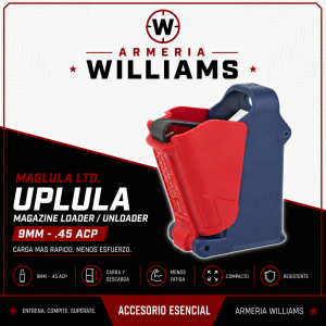 MAGLULA UPLULA MAGAZINE LOADER/UNLOADER - RED/BLUE