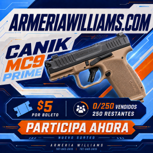 SORTEO CANIK MC9 PRIME TWO TONE